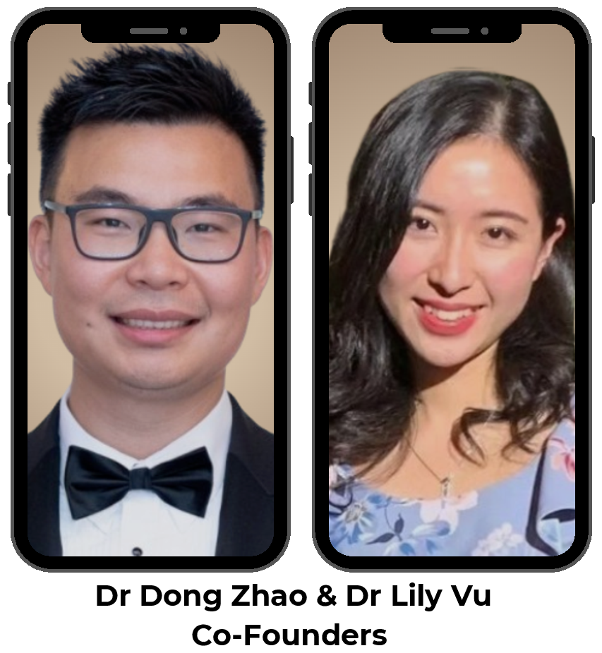 Dr Lily Vu and Dr Dong Fangzhao